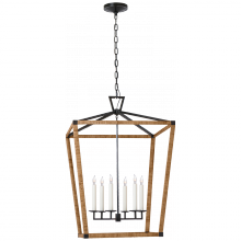 Visual Comfort & Co. Signature Collection ALL US CHC 5881AI/NRT - Darlana XL Wrapped Lantern