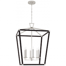 Visual Comfort & Co. Signature Collection ALL US CHC 5881PN/BRT - Darlana XL Wrapped Lantern