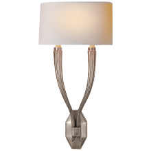 Visual Comfort & Co. Signature Collection ALL US CHD 2461AN-NP - Ruhlmann Double Sconce