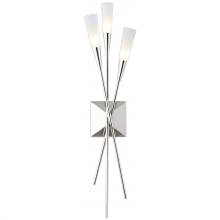 Visual Comfort & Co. Signature Collection ALL US CHD 2602PN - Stellar Triple Tail Sconce