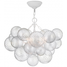 Visual Comfort & Co. Signature Collection ALL US JN 4110PW/CG - Talia 24" Semi-Flush Mount