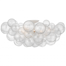 Visual Comfort & Co. Signature Collection ALL US JN 4114PW/CG - Talia 38" Flush Mount