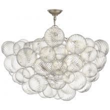 Visual Comfort & Co. Signature Collection ALL US JN 4115BSL/CG - Talia 33" Semi-Flush Mount