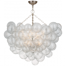 Visual Comfort & Co. Signature Collection ALL US JN 4116BSL/CG - Talia 38" Semi-Flush Mount