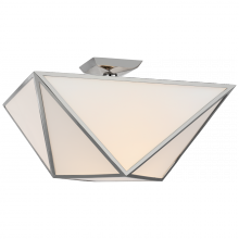 Visual Comfort & Co. Signature Collection ALL US JN 4241PN-WG - Lorino Large Semi-Flush Mount