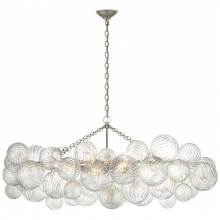 Visual Comfort & Co. Signature Collection ALL US JN 5116BSL-CG - Talia Medium Linear Chandelier