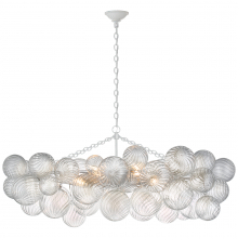 Visual Comfort & Co. Signature Collection ALL US JN 5116PW-CG - Talia Medium Linear Chandelier