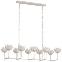 Visual Comfort & Co. Signature Collection ALL US JN 5313PW - Alberto Large Linear Chandelier