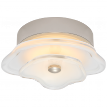 Visual Comfort & Co. Signature Collection ALL US KS 4063PN-CRE - Leighton 6" Layered Flush Mount
