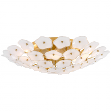 Visual Comfort & Co. Signature Collection ALL US KS 4066SB-CRE - Leighton Large Flush Mount