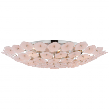 Visual Comfort & Co. Signature Collection ALL US KS 4068PN-BLS - Leighton Grande Flush Mount