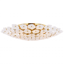 Visual Comfort & Co. Signature Collection ALL US KS 4068SB-CRE - Leighton Grande Flush Mount