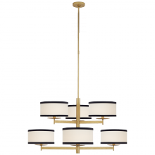 Visual Comfort & Co. Signature Collection ALL US KS 5070G-L/BL - Walker Medium Two Tier Chandelier