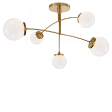 Visual Comfort & Co. Signature Collection ALL US KS 5403SB-WG - Prescott Medium Mobile Chandelier