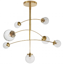 Visual Comfort & Co. Signature Collection ALL US KS 5404SB-CG - Prescott Large Mobile Chandelier