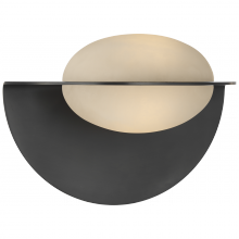 Visual Comfort & Co. Signature Collection ALL US KW 2001BZ-ALB - Fosse 9" Invertable Oval Sconce