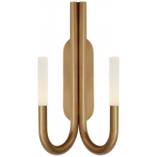 Visual Comfort & Co. Signature Collection ALL US KW 2283AB-EC - Rousseau Double Wall Sconce