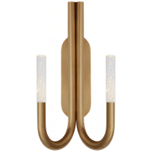 Visual Comfort & Co. Signature Collection ALL US KW 2283AB-SG - Rousseau Double Wall Sconce