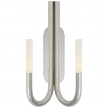 Visual Comfort & Co. Signature Collection ALL US KW 2283PN-EC - Rousseau Double Wall Sconce