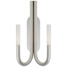 Visual Comfort & Co. Signature Collection ALL US KW 2283PN-SG - Rousseau Double Wall Sconce