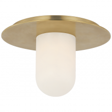 Visual Comfort & Co. Signature Collection ALL US KW 4006AB-ALB - Fosse 8" Flush Mount