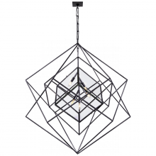 Visual Comfort & Co. Signature Collection ALL US KW 5022AI-CG - Cubist Large Chandelier