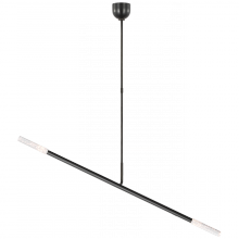 Visual Comfort & Co. Signature Collection ALL US KW 5597BZ-SG - Rousseau Large Articulating Linear Chandelier
