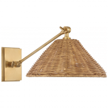 Visual Comfort & Co. Signature Collection ALL US MF 2200SB-NTW - Wimberley Single Library Wall Light