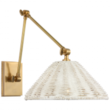 Visual Comfort & Co. Signature Collection ALL US MF 2201SB-WW - Wimberley Double Library Wall Light