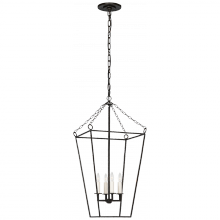 Visual Comfort & Co. Signature Collection ALL US MF 5102AI - Malloy 14" Open Frame Forged Lantern