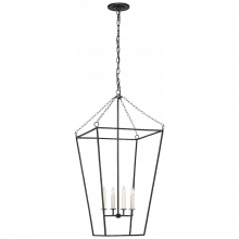 Visual Comfort & Co. Signature Collection ALL US MF 5103AI - Malloy 18" Open Frame Forged Lantern