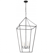 Visual Comfort & Co. Signature Collection ALL US MF 5104AI - Malloy 23" Open Frame Forged Lantern