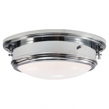 Visual Comfort & Co. Signature Collection ALL US RL19025PN - Marine Porthole Medium Flush Mount