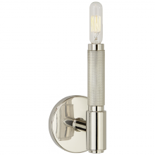 Visual Comfort & Co. Signature Collection ALL US RL 2220PN - Barrett Small Single Knurled Sconce