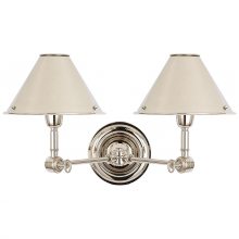 Visual Comfort & Co. Signature Collection ALL US RL 2252PN - Anette Double Sconce