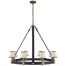 Visual Comfort & Co. Signature Collection ALL US RL 5612NB/NVY-L - Riley Large Ring Chandelier