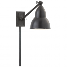 Visual Comfort & Co. Signature Collection ALL US S 2601BZ - French Library Single Arm Wall Lamp