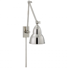 Visual Comfort & Co. Signature Collection ALL US S 2602PN - French Library Double Arm Wall Lamp