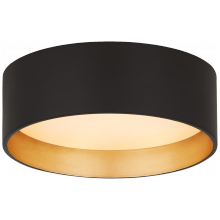 Visual Comfort & Co. Signature Collection ALL US S 4040BLK - Shaw 5" Solitaire Flush Mount