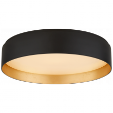 Visual Comfort & Co. Signature Collection ALL US S 4043BLK - Shaw Large Flush