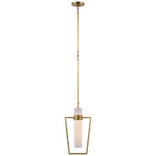 Visual Comfort & Co. Signature Collection ALL US S 5676HAB-WG - Presidio Petite Caged Pendant