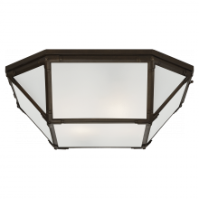 Visual Comfort & Co. Signature Collection ALL US SK 4009AZ-FG - Morris Large Flush Mount