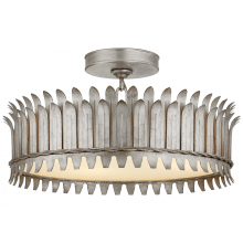 Visual Comfort & Co. Signature Collection ALL US SK 4206BSL - Leslie 16" Semi-Flush