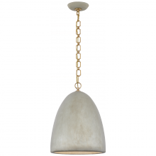 Visual Comfort & Co. Signature Collection ALL US SK 5351PGY - Elliot Medium Dome Pendant