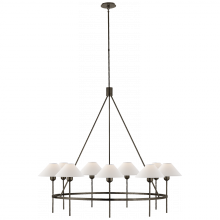 Visual Comfort & Co. Signature Collection ALL US SP 5014BZ-NP - Hackney Large Chandelier