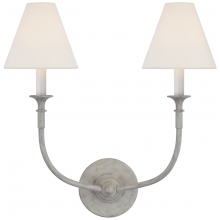 Visual Comfort & Co. Signature Collection ALL US TOB 2451SG-L - Piaf Double Sconce