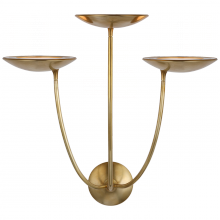 Visual Comfort & Co. Signature Collection ALL US TOB 2785HAB - Keira Large Triple Sconce