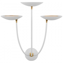 Visual Comfort & Co. Signature Collection ALL US TOB 2785WHT/HAB - Keira Large Triple Sconce