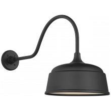 Visual Comfort & Co. Signature Collection ALL US TOB 2802MBK/S6-MBK - Academy 23" Flynn Barn Light