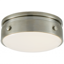 Visual Comfort & Co. Signature Collection ALL US TOB 4062AN-WG - Hicks 5.5" Solitaire Flush Mount